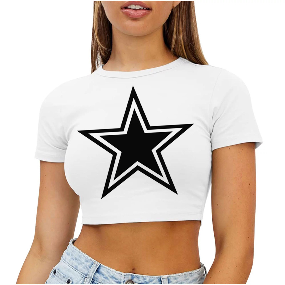 Summer Clothing Teens - เสื้อครอปท็อปยุค 2000s Y2k เสื้อครอปท็อปฤดูร้อน สตรีทแวร์ กรันจ์
