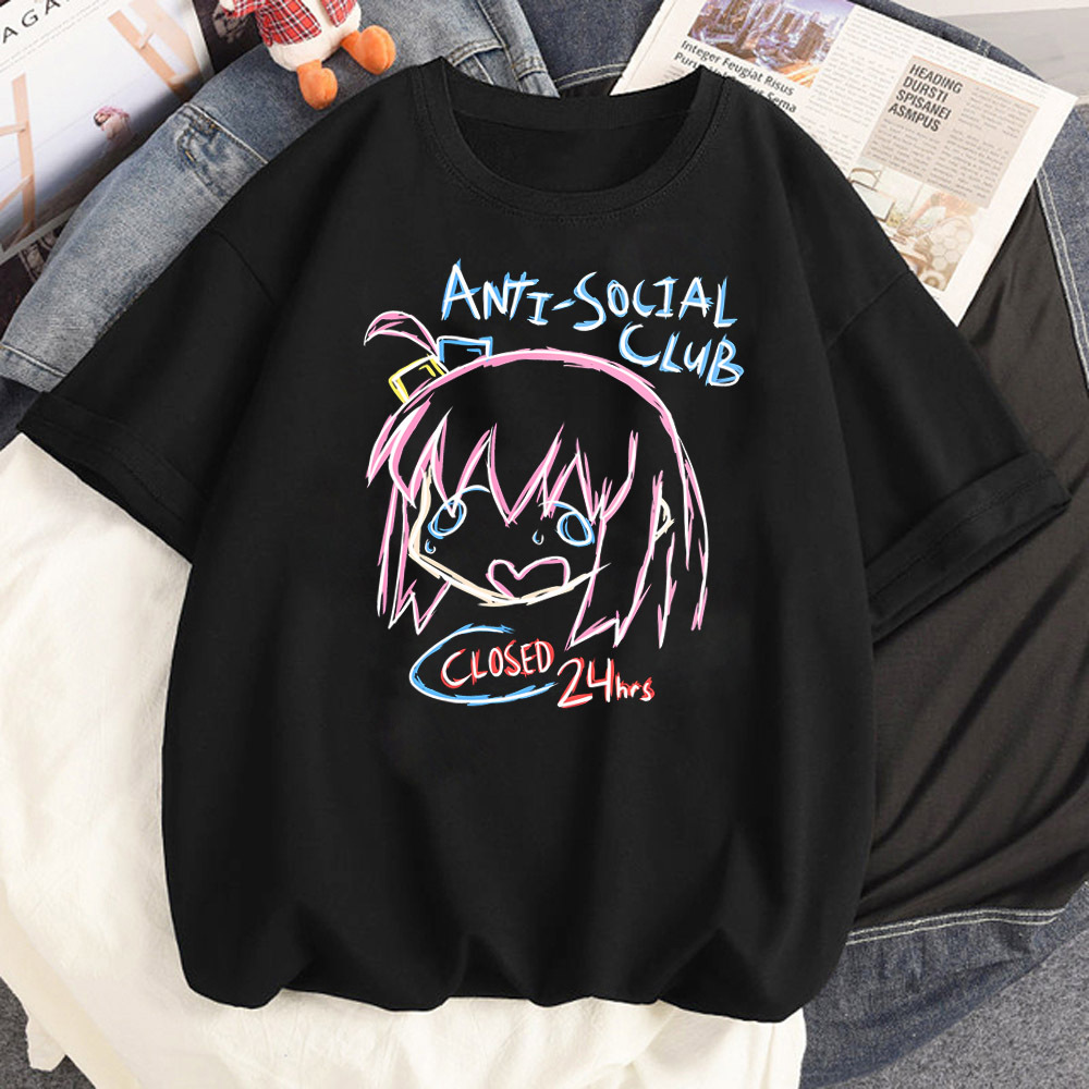 Summer Clothing Teens - เสื้อยืด Bocchi The Rock สไตล์วัยรุ่นยุค 2000