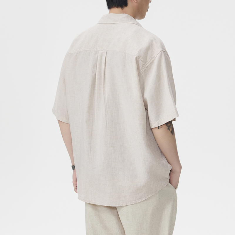 เสื้อเชิ้ตแบรนด์เนม ผ้าลินินผส - Summer Clothing Old Money บทวิจารณ์และราคา