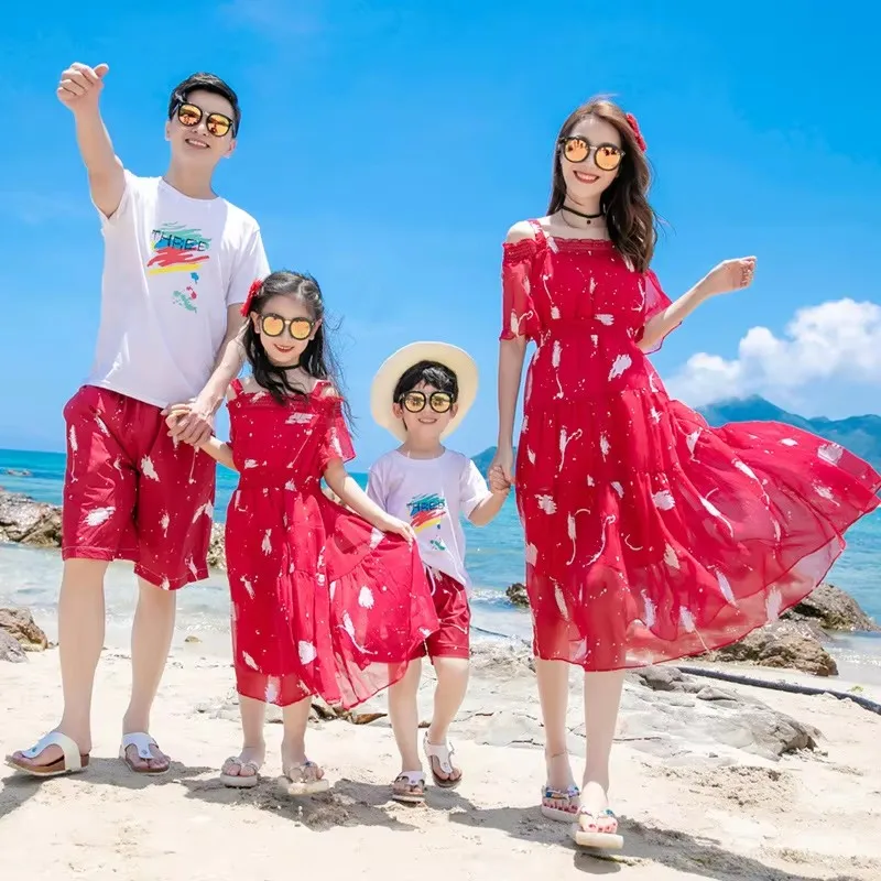 วันหยุดวันหยุดดูครอบครัวจับคู่ - Summer Dresses Yours Clothing บทวิจารณ์และราคา