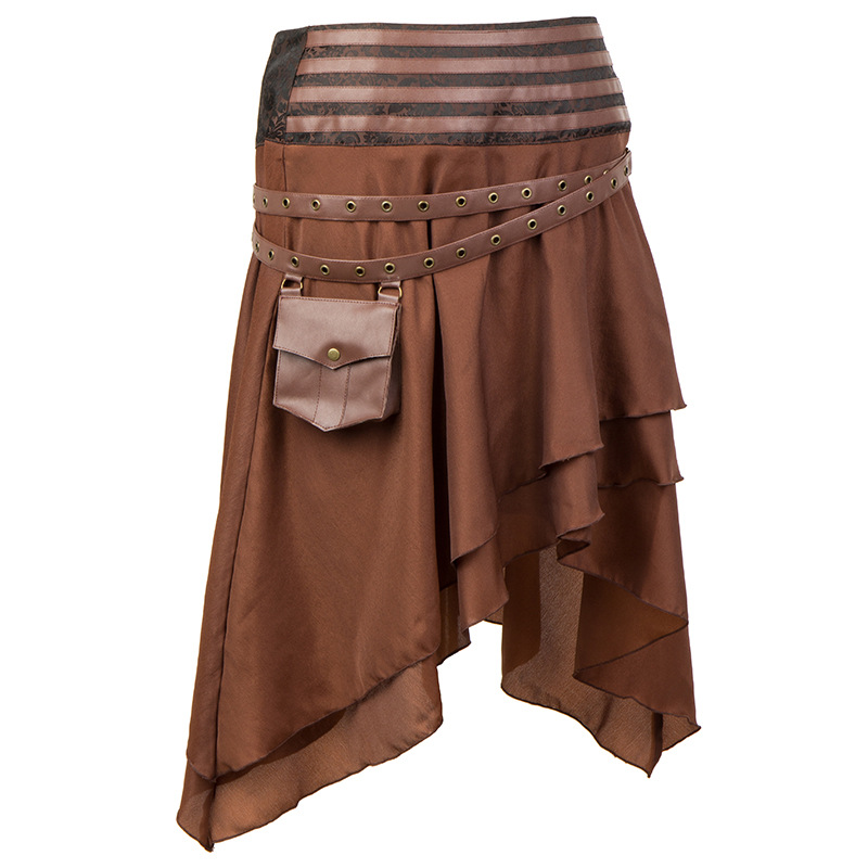 กระโปรงวินเทจไม่สมมาตรสำหรับผู - Summer Victorian Clothing บทวิจารณ์และราคา
