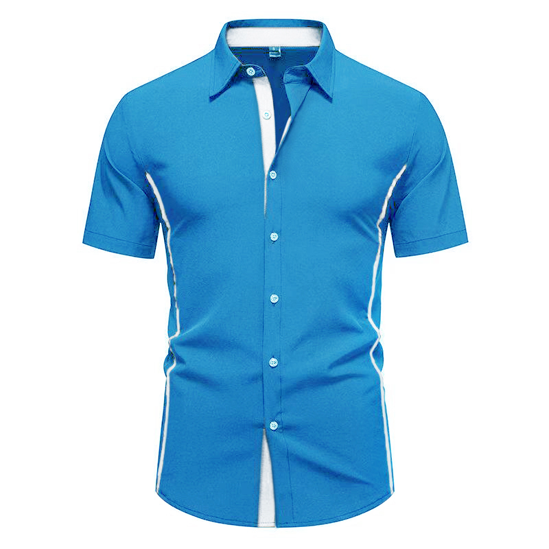 เสื้อเชิ้ตธุรกิจแบบยืดหยุ่นสำห - Summer Clothing Old Money บทวิจารณ์และราคา