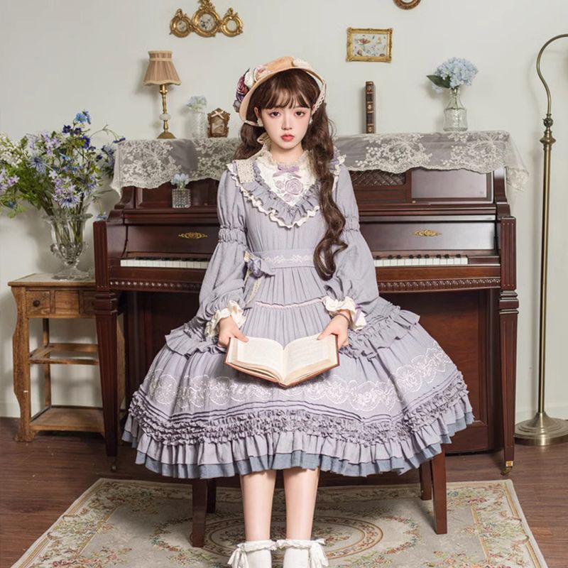 ชุดเดรสโลลิต้าญี่ปุ่น คอส คาวา - Summer Victorian Clothing บทวิจารณ์และราคา