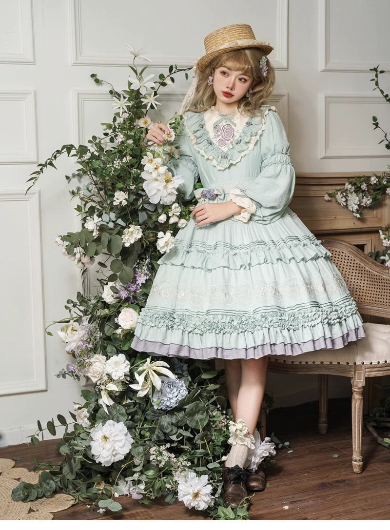 ชุดเดรสโลลิต้าญี่ปุ่น คอส คาวา - Summer Victorian Clothing บทวิจารณ์และราคา