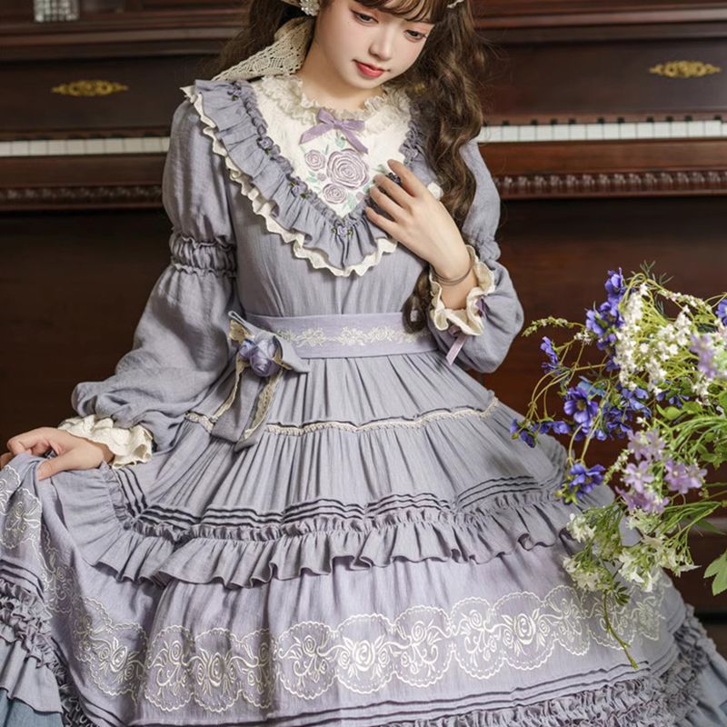 ชุดเดรสโลลิต้าญี่ปุ่น คอส คาวา - Summer Victorian Clothing บทวิจารณ์และราคา