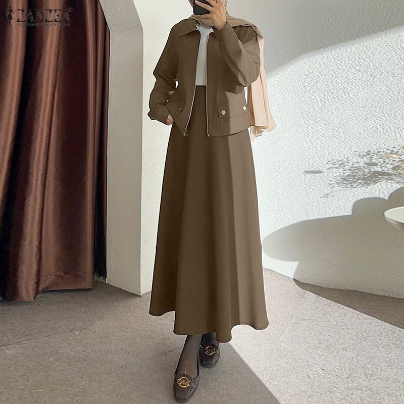 แฟชั่นสุภาพสตรี ชุดกระโปรง เสื - Summer Clothing Hijab บทวิจารณ์และราคา