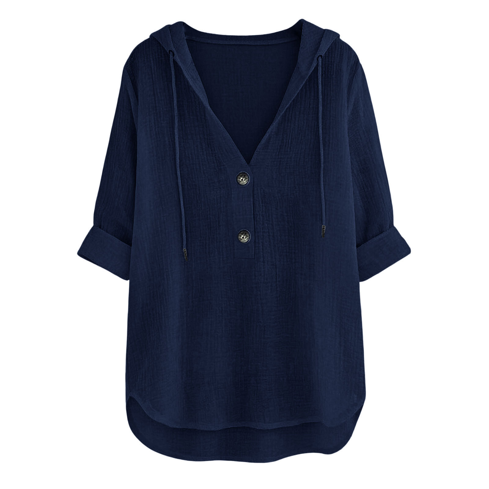 เสื้อผู้หญิงมีฮู้ด คอวี กระดุม - Summer Clothing Old Money บทวิจารณ์และราคา