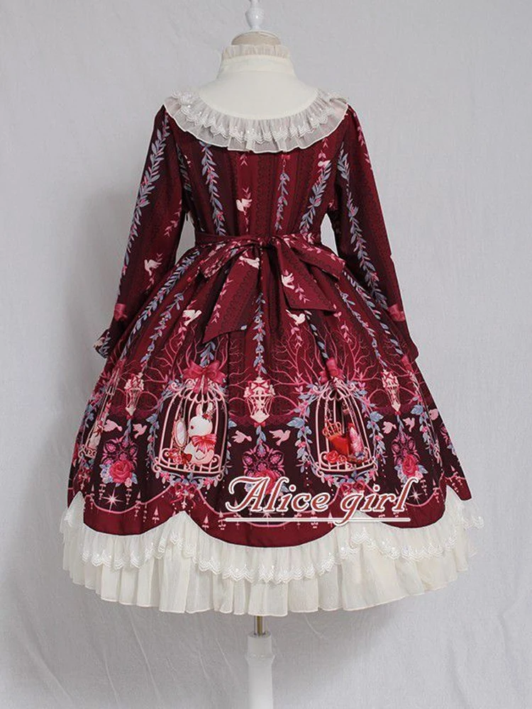 MAGOGO Kawaii Lolita แขนยาวหลว - Summer Victorian Clothing บทวิจารณ์และราคา