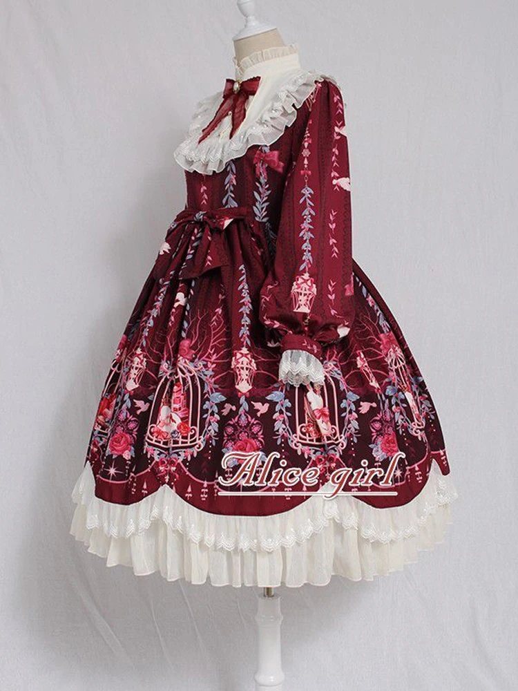 MAGOGO Kawaii Lolita แขนยาวหลว - Summer Victorian Clothing บทวิจารณ์และราคา