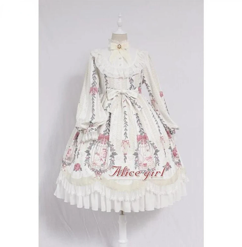 MAGOGO Kawaii Lolita แขนยาวหลว - Summer Victorian Clothing บทวิจารณ์และราคา