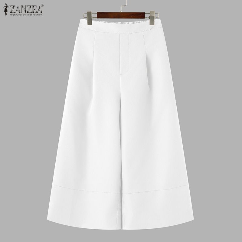 ZANZEA PLUS ไซส์ 5XL กางเกงคาป - Summer Clothing Work บทวิจารณ์และราคา
