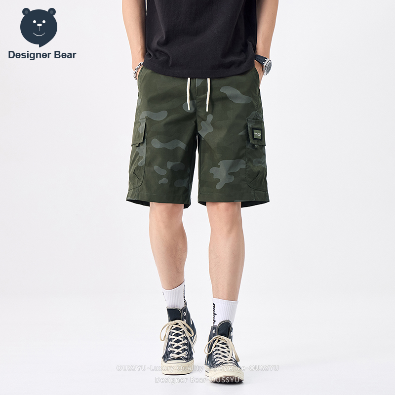 กางเกงขาสั้นคาร์โก้ลายพรางสำหร - Summer Clothing Work บทวิจารณ์และราคา
