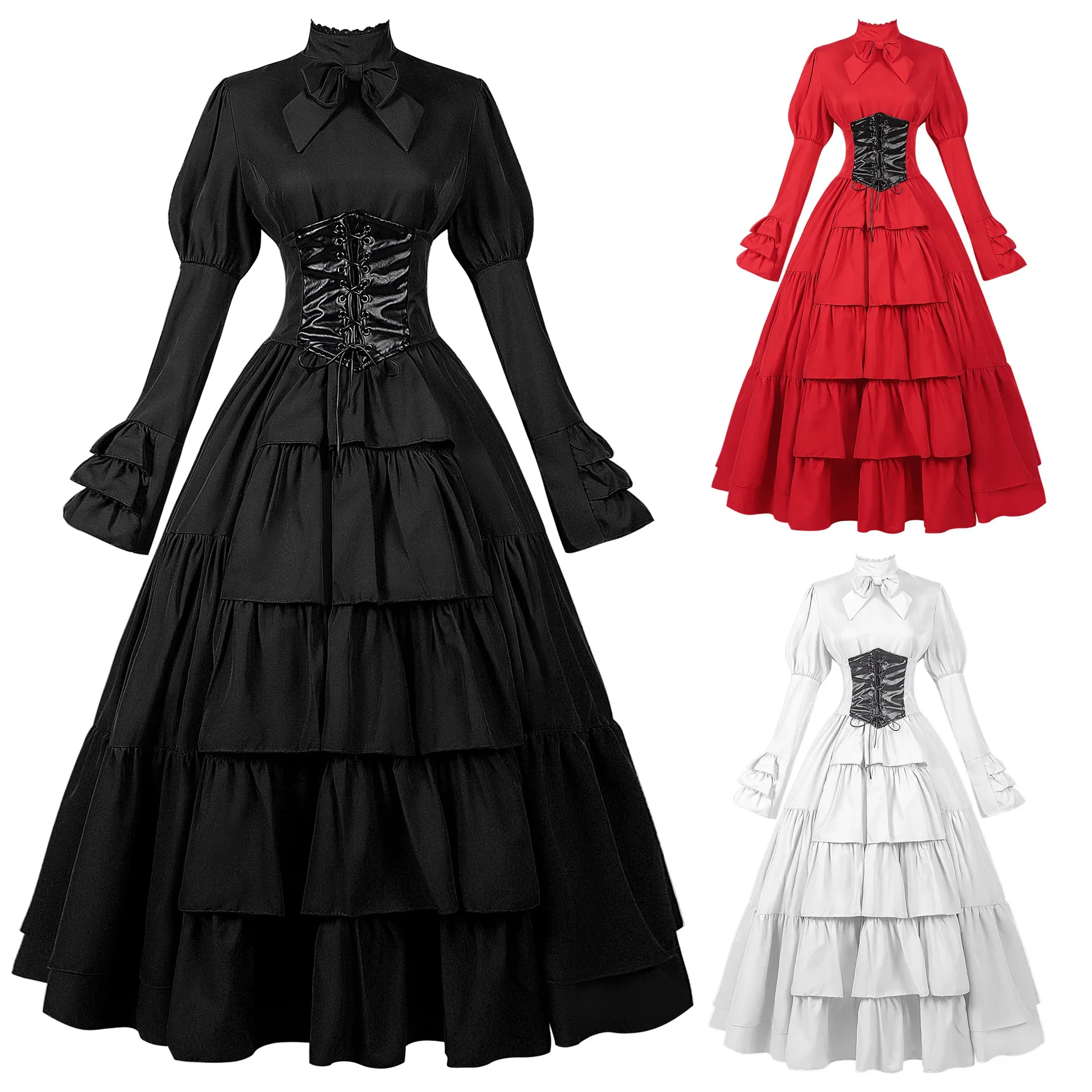 ชุดคอสเพลย์ฮาโลวีนสำหรับผู้หญิ - Summer Victorian Clothing บทวิจารณ์และราคา