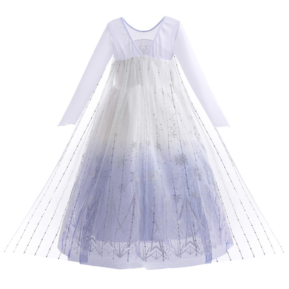 ชุดเอลซ่าสีขาวสำหรับเด็กผู้หญิ - Summer Dresses Yours Clothing บทวิจารณ์และราคา