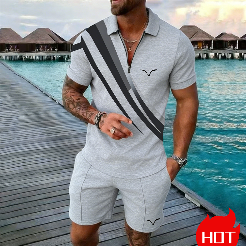 ชุดเสื้อผ้าลายทางสไตล์ Y2K สำห - Summer Clothing Styles Men บทวิจารณ์และราคา