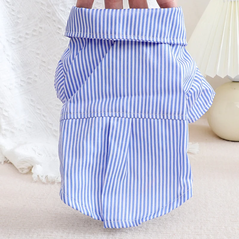 เสื้อผ้าสุนัข เสื้อเชิ้ตลายโบว - Summer Dog Clothing บทวิจารณ์และราคา
