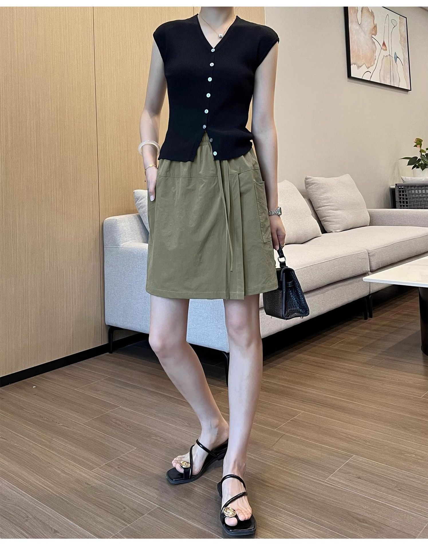 กางเกงทำงานทรงสปอร์ตสำหรับผู้ห - Summer Clothing Work บทวิจารณ์และราคา