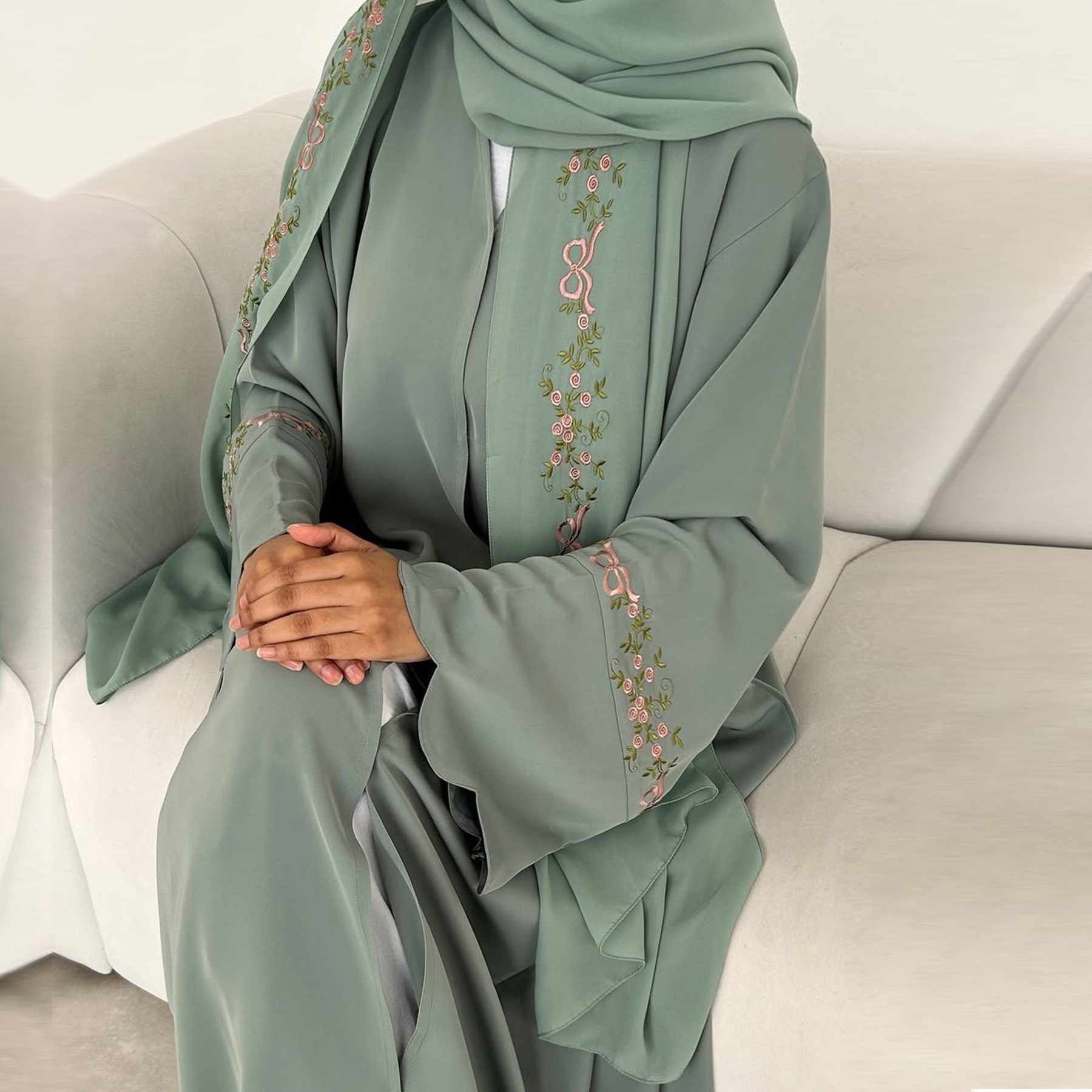 ผู้ผลิตอาบายะห์ดูไบ เสื้อผ้าอิ - Summer Clothing Hijab บทวิจารณ์และราคา