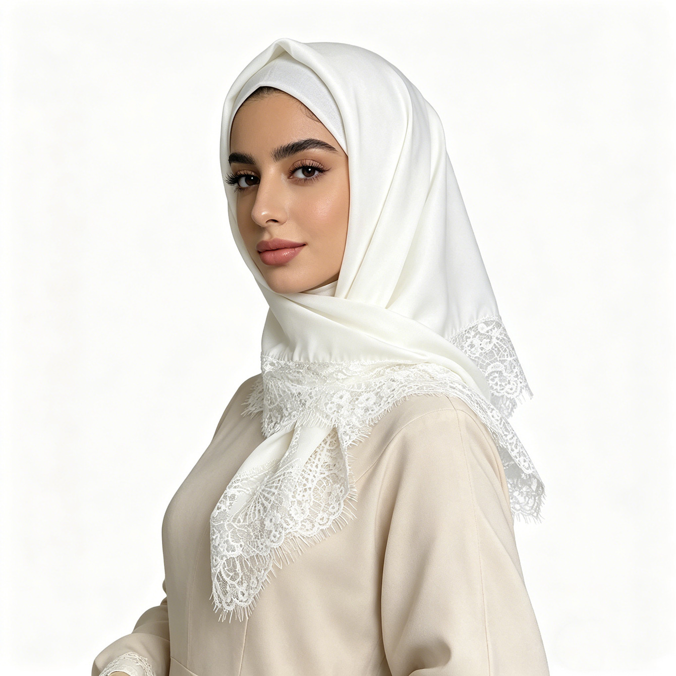 ผ้าพันคอสี่เหลี่ยมขนาด 70x70 ซ - Summer Clothing Hijab บทวิจารณ์และราคา