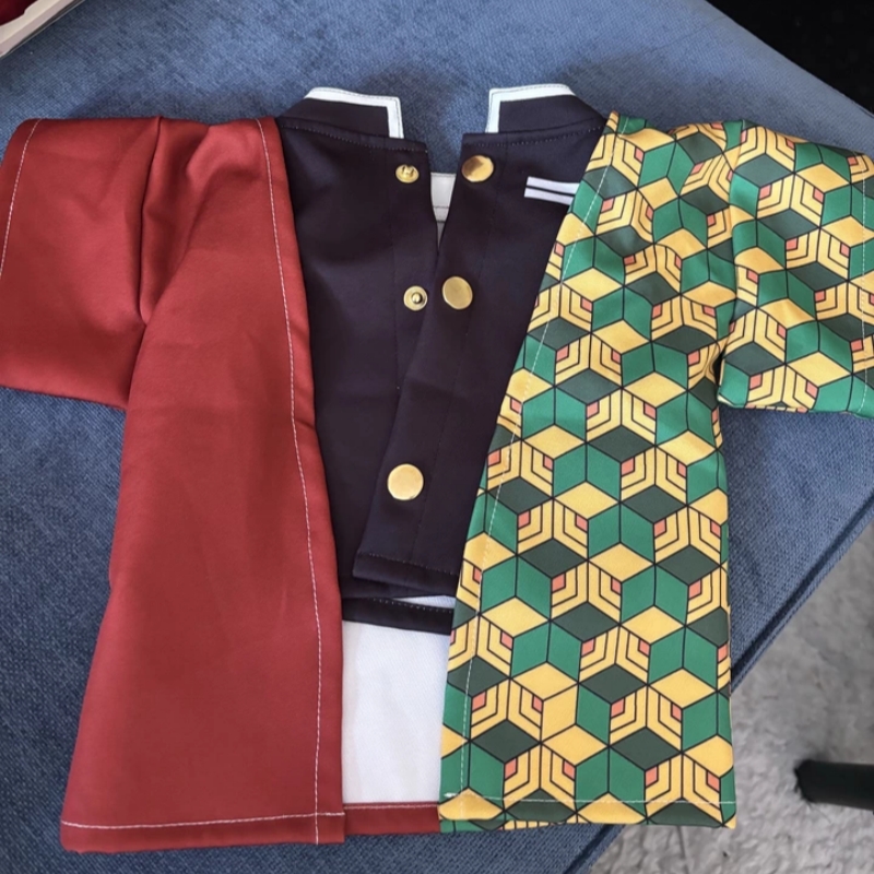 เสื้อผ้าสัตว์เลี้ยงลายอนิเมะ D - Summer Dog Clothing บทวิจารณ์และราคา