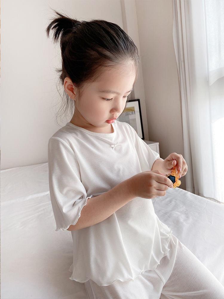 ชุดนอนเด็ก เสื้อผ้าเด็กผู้หญิง - Summer Clothing Teens บทวิจารณ์และราคา