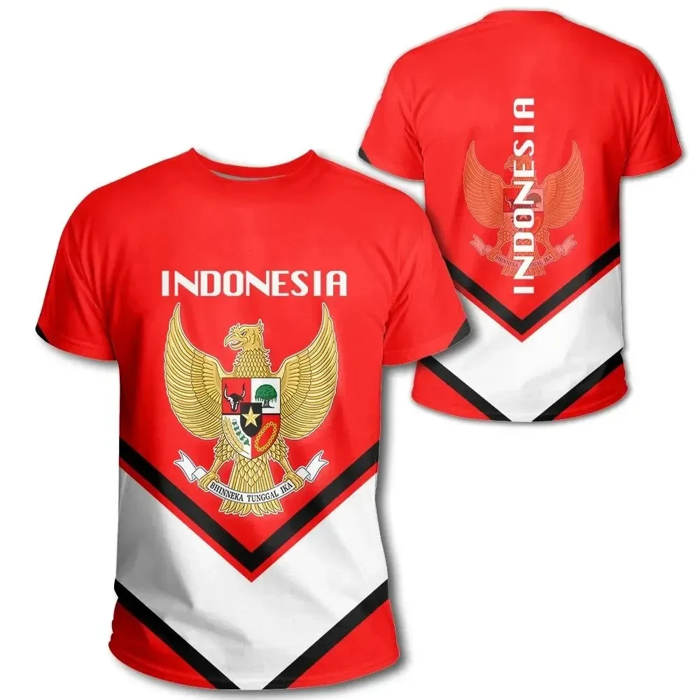 ธงอินโด 3D Heraldic พิมพ์เสื้อ - Summer Clothing Teens บทวิจารณ์และราคา