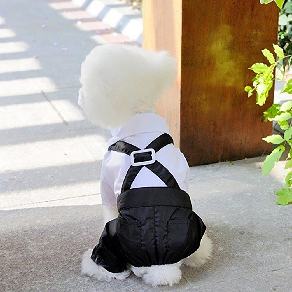 สุนัข Bow Tie ชุด Tuxedo เครื่ - Summer Dog Clothing บทวิจารณ์และราคา