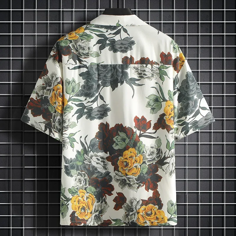เสื้อเชิ้ตพิมพ์ลาย เสื้อเชิ้ตแ - Summer Clothing Styles Men บทวิจารณ์และราคา