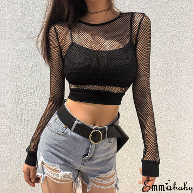 เซ็กซี่สีดำHollow Outตาข่ายหญิ - Summer Clothing Old Money บทวิจารณ์และราคา