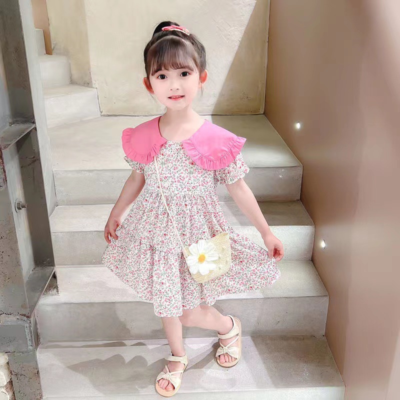 2PCS ฤดูร้อนดอกไม้สีเหลืองเด็ก - Summer Clothing Teen Girls บทวิจารณ์และราคา