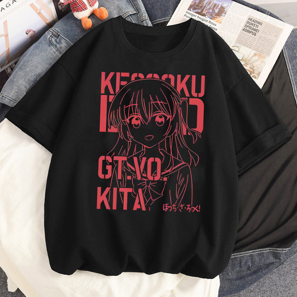 เสื้อยืด Bocchi The Rock สไตล์ - Summer Clothing Teens บทวิจารณ์และราคา