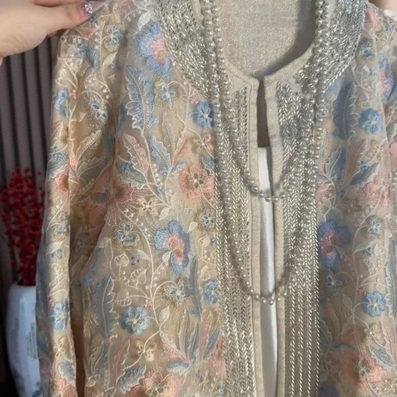 เสื้อแจ็คเก็ตผู้หญิงสไตล์จีนให - Summer Clothing Old Money บทวิจารณ์และราคา