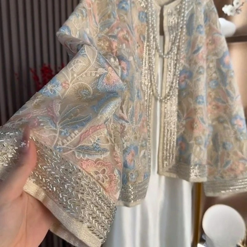 เสื้อแจ็คเก็ตผู้หญิงสไตล์จีนให - Summer Clothing Old Money บทวิจารณ์และราคา