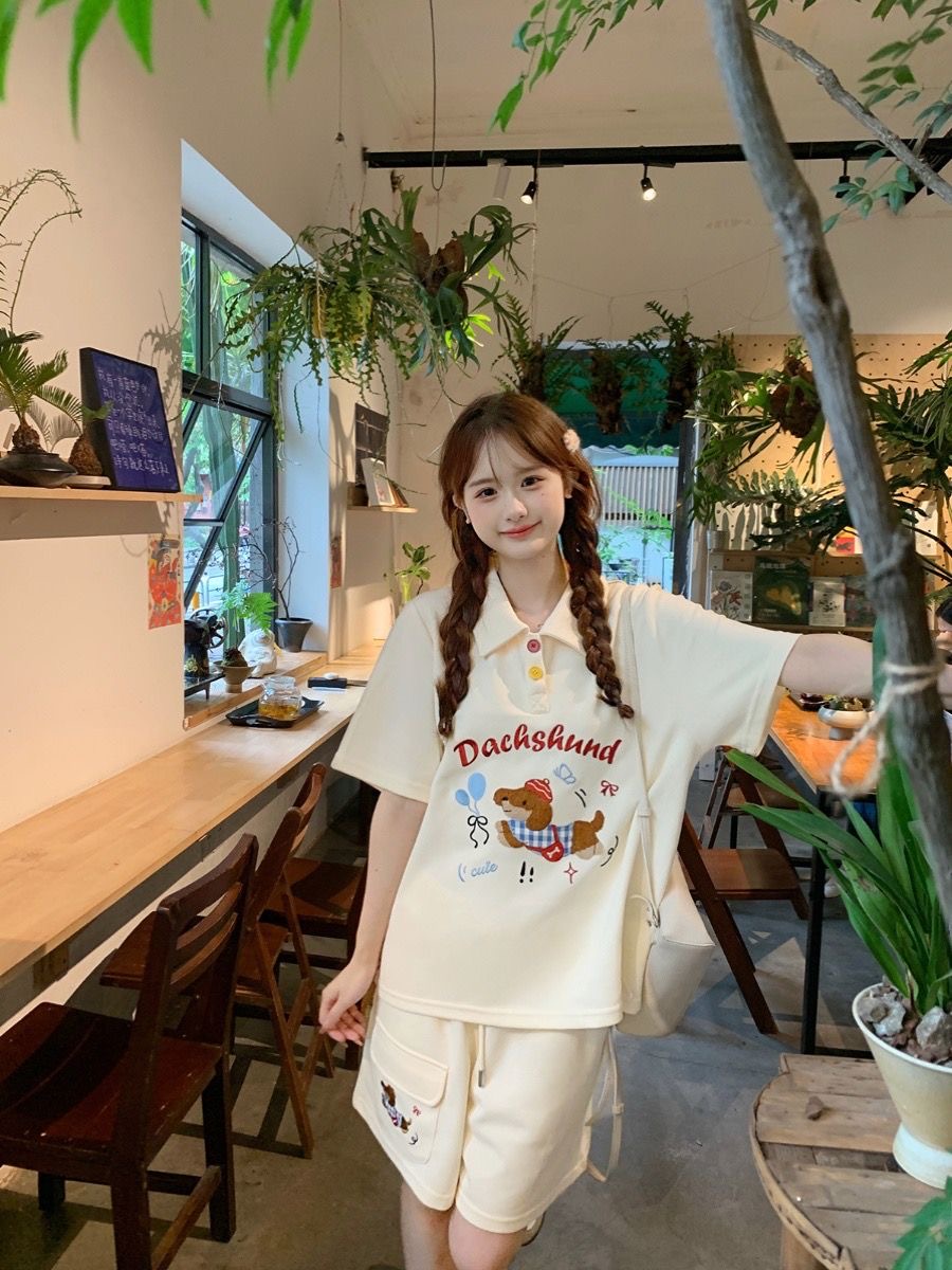 Kawaii เย็บปักถักร้อยสุนัขสไตล - Summer Dog Clothing บทวิจารณ์และราคา