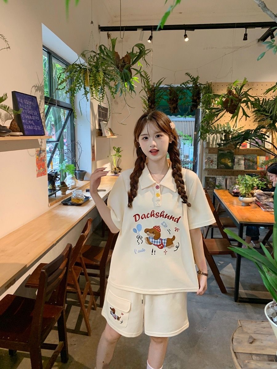 Kawaii เย็บปักถักร้อยสุนัขสไตล - Summer Dog Clothing บทวิจารณ์และราคา