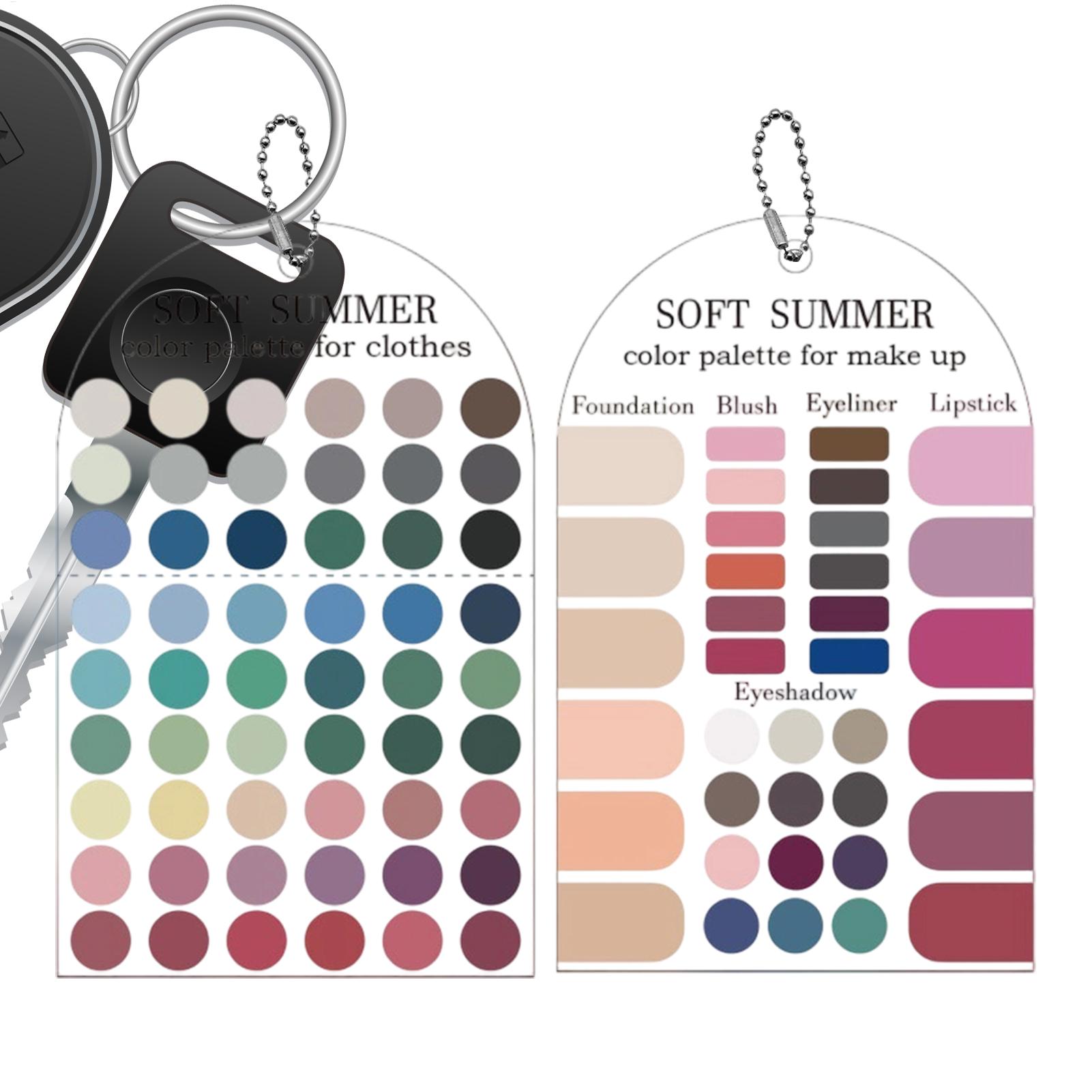 การ์ดสีฤดูร้อน 2 ชิ้น คู่มือกา - Summer Clothing Palette บทวิจารณ์และราคา